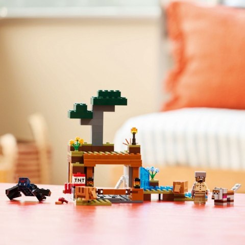 Klocki minecraft 21269 wyprawa do pancernikowej kopalni Klocki minecraft 21269 wyprawa do pancernikowej kopalni