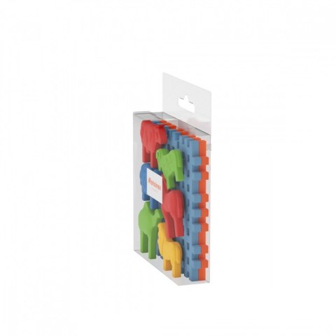 Klocki mini waffle - zwierzęta z podstawą Klocki mini waffle - zwierzęta z podstawą