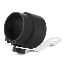 Uchwyt wtyczki przyczepy czarny amio-04385