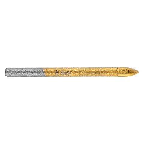 Wiertło uniwersalne TiN, 6 mm Wiertło uniwersalne TiN, 6 mm