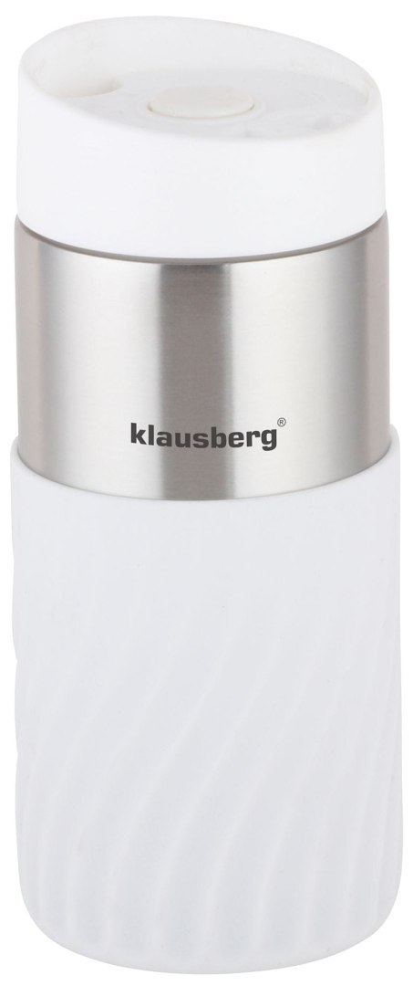 KUBEK TERMICZNY 300ML KLAUSBERG BIAŁY KB-7631 KUBEK TERMICZNY 300ML KLAUSBERG BIAŁY KB-7631