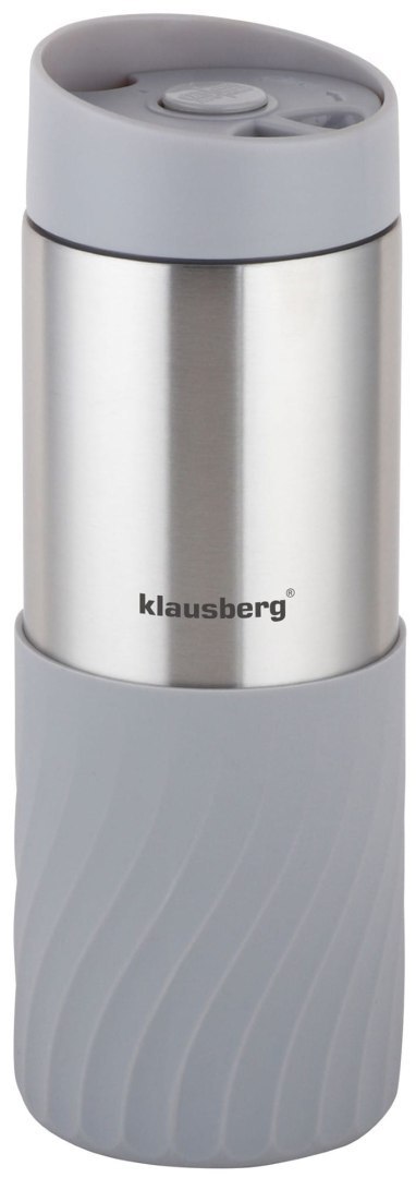 KUBEK TERMICZNY 400ML STAL NIERDZEWNA 18/8 KLAUSBERG SZARY KB-7634 KUBEK TERMICZNY 400ML STAL NIERDZEWNA 18/8 KLAUSBERG SZARY KB-7634