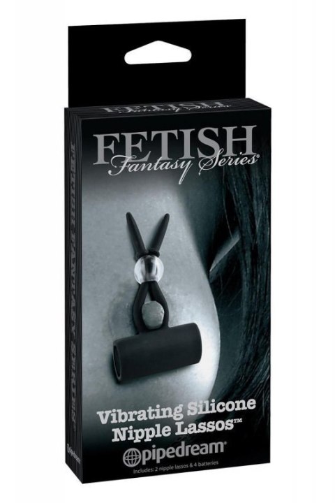 FETISH FANTASY SERIES LIMITED EDITION VIBRATING SILICONE NIPPLE LASSOS BLACK FETISH FANTASY SERIES LIMITED EDITION VIBRATING SILICONE NIPPLE LASSOS BLACK