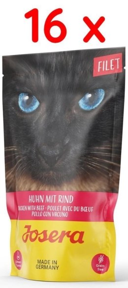 Josera Filet Kurczak Z Wołowiną 16x70g