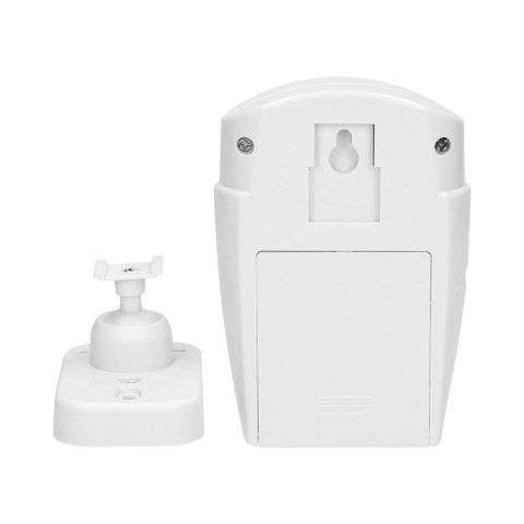 Mini alarm bezprzewodowy z wbudowaną syreną sterowany pilotem, 6m, bateryjny, 2 piloty Mini alarm bezprzewodowy z wbudowaną syreną sterowany pilotem, 6m, bateryjny, 2 piloty