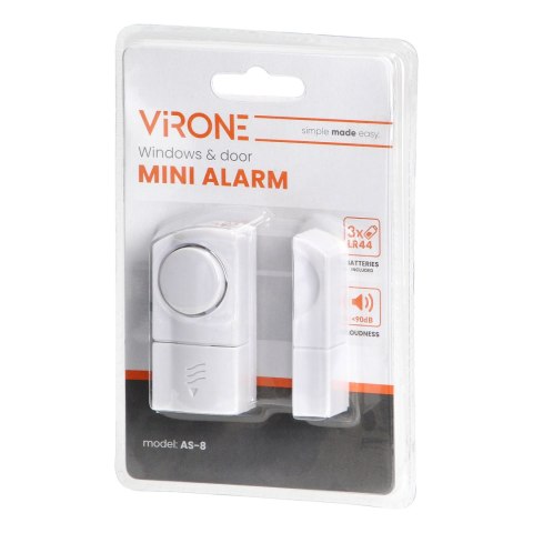 Mini alarm okienno - drzwiowy, 1 szt., bateryjny Mini alarm okienno - drzwiowy, 1 szt., bateryjny
