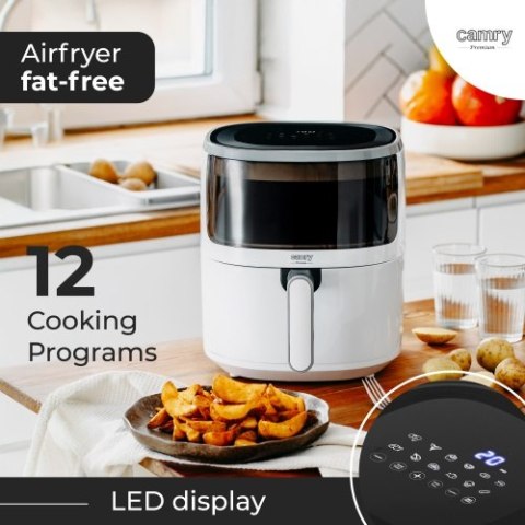 CR 6313 Frytkownica beztłuszczowa - 12 programów 5,0 l - airfryer CR 6313 Frytkownica beztłuszczowa - 12 programów 5,0 l - airfryer
