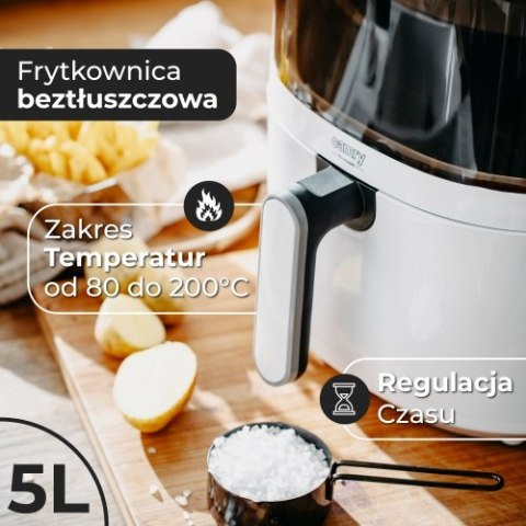 CR 6313 Frytkownica beztłuszczowa - 12 programów 5,0 l - airfryer CR 6313 Frytkownica beztłuszczowa - 12 programów 5,0 l - airfryer
