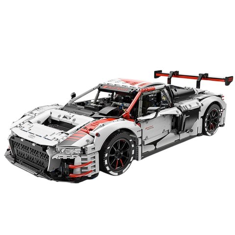 Klocki Konstrukcyjne Auto RC Rastar 1:8 Audi R8 3322 Elementów Klocki Konstrukcyjne Auto RC Rastar 1:8 Audi R8 3322 Elementów