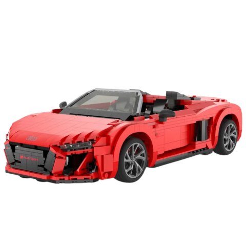 Klocki Konstrukcyjne AutoRC 1:14 Audi R8 Spyder 1440 Elementów Rastar 93800 Klocki Konstrukcyjne AutoRC 1:14 Audi R8 Spyder 1440 Elementów Rastar 93800