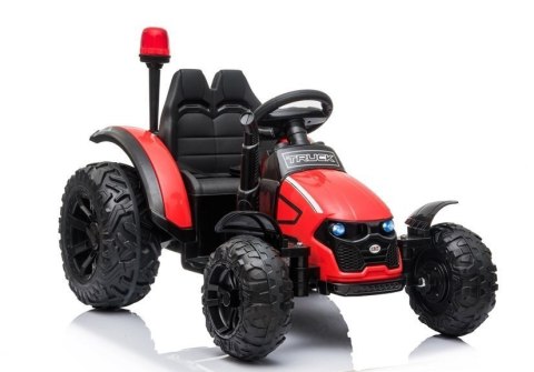 Traktor na akumulator z Przyczepą HZB-200 Czerwony Traktor na akumulator z Przyczepą HZB-200 Czerwony