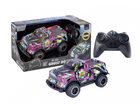 Auto zdalnie sterowane rc car ghost driver - fioletowe Auto zdalnie sterowane rc car ghost driver - fioletowe