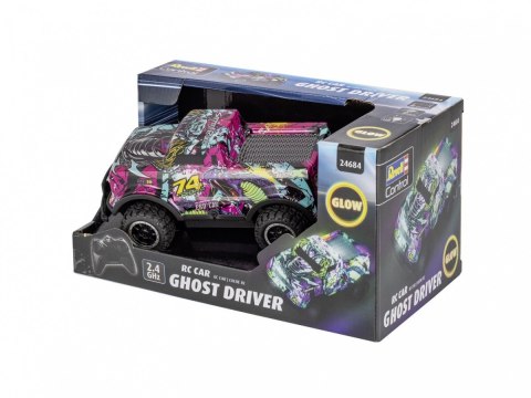 Auto zdalnie sterowane rc car ghost driver - fioletowe Auto zdalnie sterowane rc car ghost driver - fioletowe