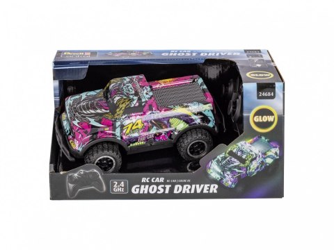 Auto zdalnie sterowane rc car ghost driver - fioletowe Auto zdalnie sterowane rc car ghost driver - fioletowe