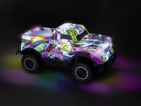 Auto zdalnie sterowane rc car ghost driver - fioletowe Auto zdalnie sterowane rc car ghost driver - fioletowe