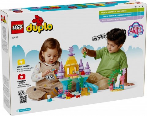 Klocki duplo disney 10435 magiczny podwodny pałac arielki Klocki duplo disney 10435 magiczny podwodny pałac arielki