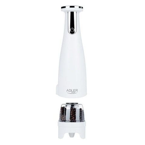 AD 4449 white Młynek do przypraw, soli i pieprzu - zestaw 3 młynków - usb AD 4449 white Młynek do przypraw, soli i pieprzu - zestaw 3 młynków - usb