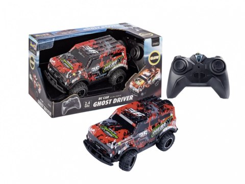 Auto zdalnie sterowane rc car ghost driver - czerwone Auto zdalnie sterowane rc car ghost driver - czerwone