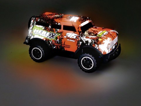 Auto zdalnie sterowane rc car ghost driver - czerwone Auto zdalnie sterowane rc car ghost driver - czerwone