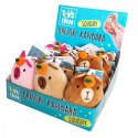 Breloki kapibara squishy mix display 12 sztuk