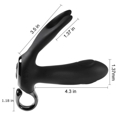 Dual tapping anal vibrator Dual tapping anal vibrator