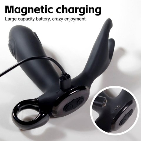 Dual tapping anal vibrator Dual tapping anal vibrator