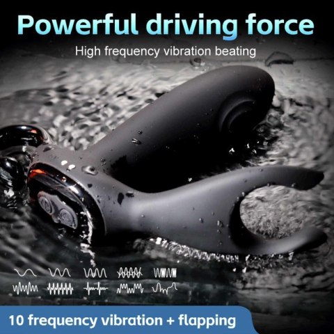 Dual tapping anal vibrator Dual tapping anal vibrator