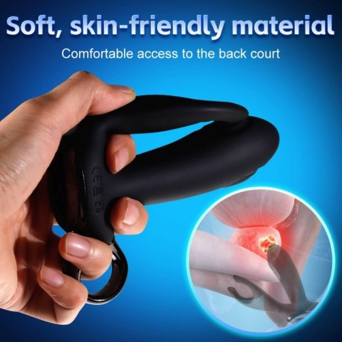 Dual tapping anal vibrator Dual tapping anal vibrator