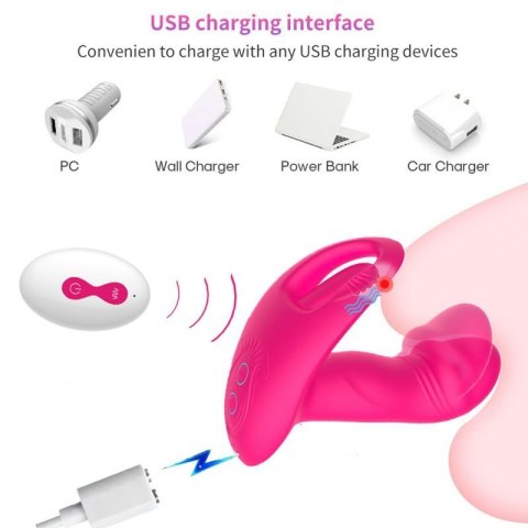 Flicking wearable vibrator Flicking wearable vibrator