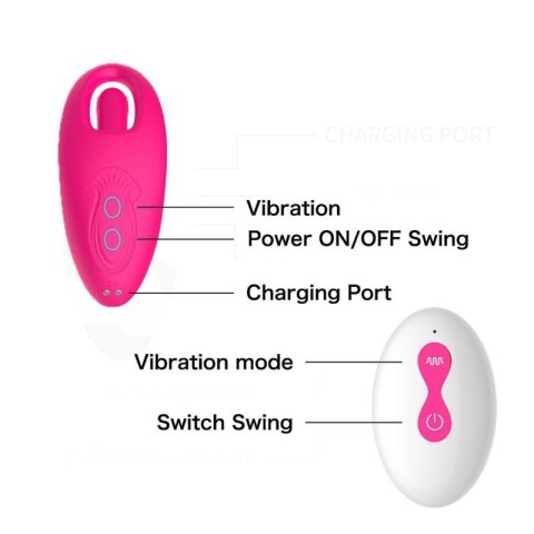 Flicking wearable vibrator Flicking wearable vibrator