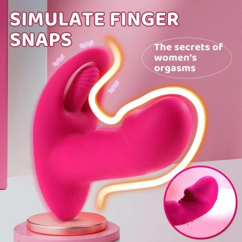 Flicking wearable vibrator Flicking wearable vibrator