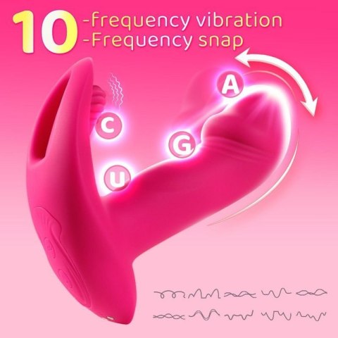 Flicking wearable vibrator Flicking wearable vibrator
