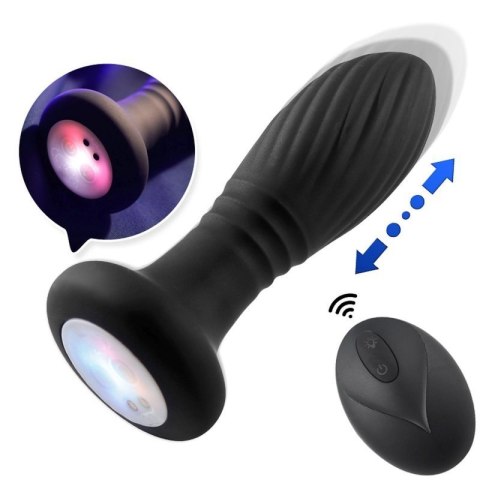 Lighting anal plug black Lighting anal plug black