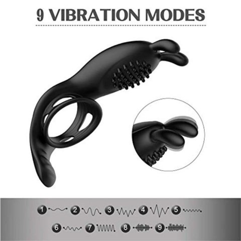 RabbitVibration Cock Ring with remote RabbitVibration Cock Ring with remote