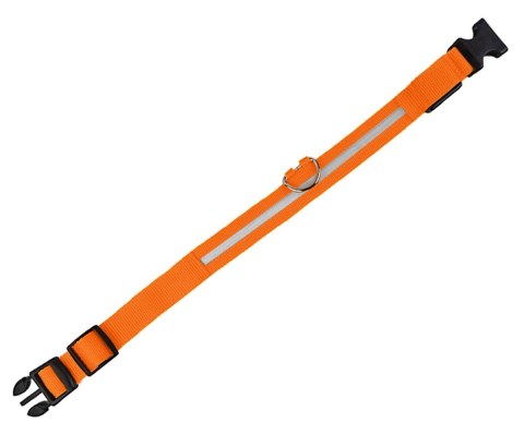 AG232C Obroża świecąca led 32-37cm orang AG232C Obroża świecąca led 32-37cm orang