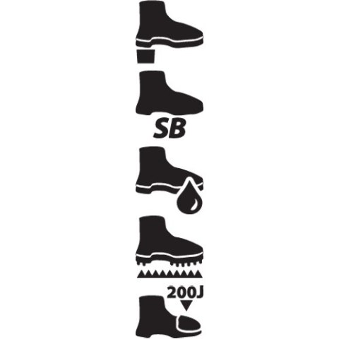Buty Robocze Z Podnoskiem BRYES-P-SB (49) Buty Robocze Z Podnoskiem BRYES-P-SB (49)
