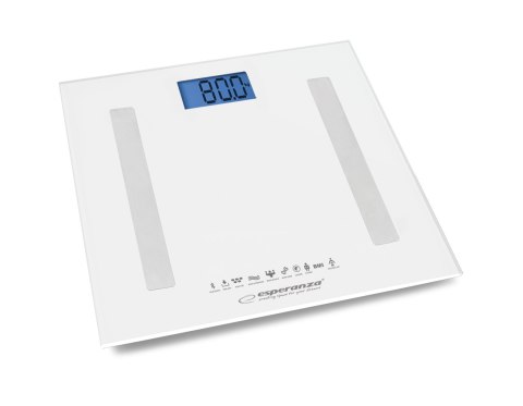 EBS016W ES PERANZA CYFROWA WAGA ŁAZIENKOWA ANALITYCZNA 8W1 BT B.FIT BIAŁA EBS016W ES PERANZA CYFROWA WAGA ŁAZIENKOWA ANALITYCZNA 8W1 BT B.FIT BIAŁA