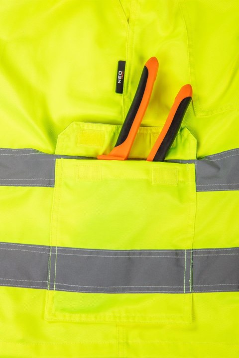 Krótkie spodenki ostrzegawcze, żółte, rozmiar XXL Krótkie spodenki ostrzegawcze, żółte, rozmiar XXL