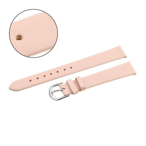 Pasek skórzany do zegarka W36L - różowy - 18mm Pasek skórzany do zegarka W36L - różowy - 18mm