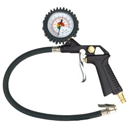 Pistolet do pompowania z manometrem o 63 mm