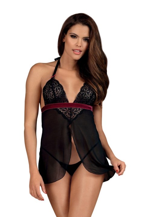 OBSESSIVE ROSSITA HALECZKA + STRINGI 72018-1 OBSESSIVE ROSSITA HALECZKA + STRINGI 72018-1