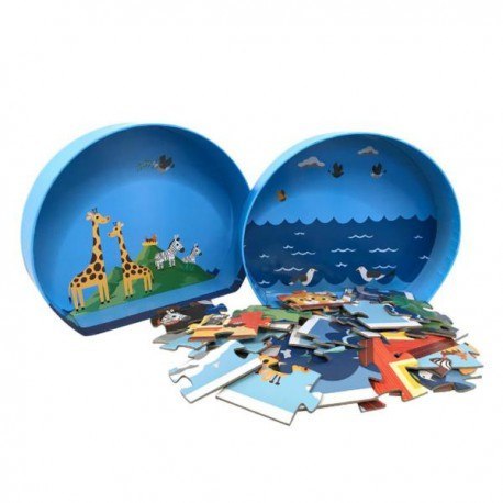 Puzzle dla dzieci w ozdobnym pudełku, 36 el., arka Puzzle dla dzieci w ozdobnym pudełku, 36 el., arka