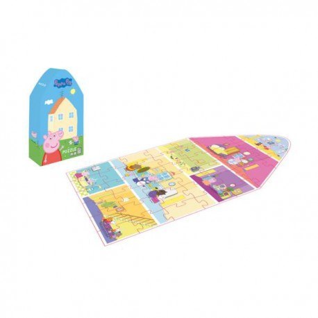 Puzzle dla dzieci w ozdobnym pudełku, dom, 39 el. Puzzle dla dzieci w ozdobnym pudełku, dom, 39 el.