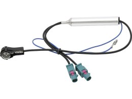 0825# Samochodowy separator antenowy 2xfakra - iso