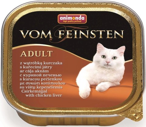 Animonda Vom Feinsten Adult Cat Wątróbka Drobiowa 100g Animonda Vom Feinsten Adult Cat Wątróbka Drobiowa 100g