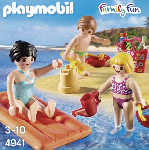 Figurka summer fun 4941 zabawa na plaży - skarbonka Figurka summer fun 4941 zabawa na plaży - skarbonka