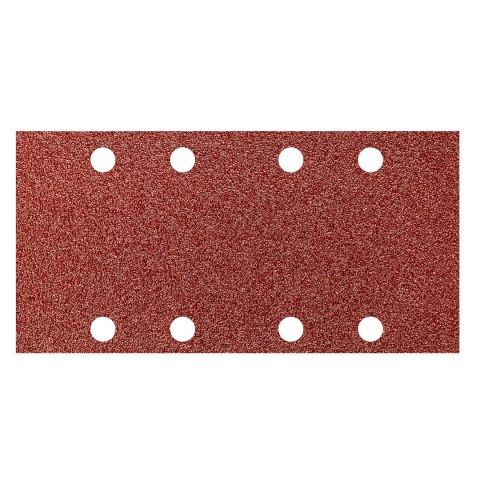 Papier ścierny na rzep 93 x 185 mm, K40, 5 szt., z otworami Papier ścierny na rzep 93 x 185 mm, K40, 5 szt., z otworami