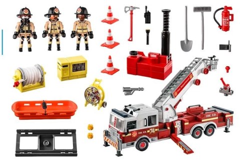 Zestaw figurek city action 70935 wóz strażacki: us tower ladder Zestaw figurek city action 70935 wóz strażacki: us tower ladder