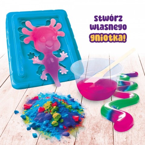 Zestaw slumi science - gniotek aksolotl Zestaw slumi science - gniotek aksolotl