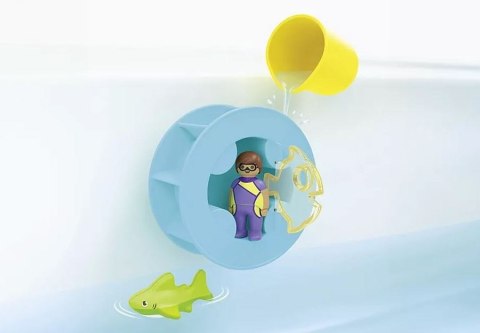 Zestaw z figurką junior aqua 71688 młyn wodny z małym rekinem Zestaw z figurką junior aqua 71688 młyn wodny z małym rekinem